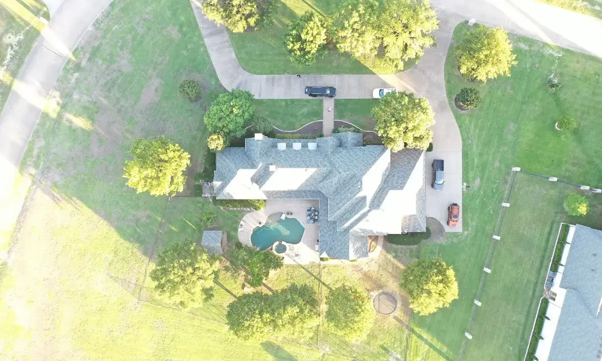 New shingle roof installation on a home in McCalla